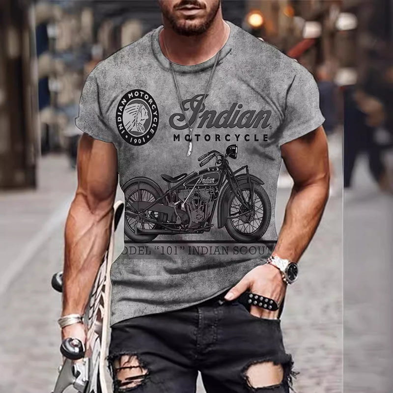 Hot Sale Printed T-shirt 3d Digital Flexible Street Style Short Sleeve Tops