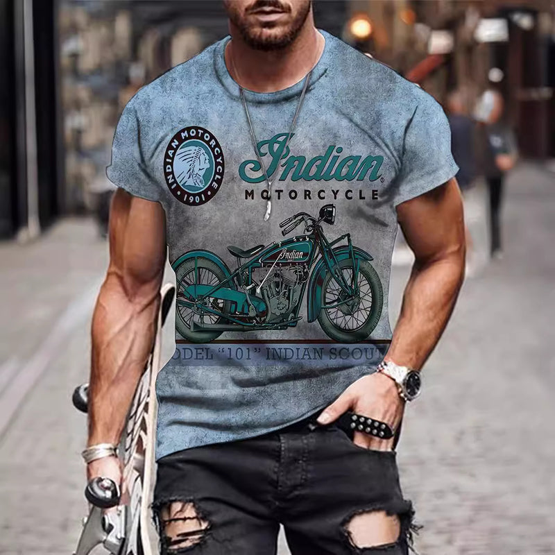 Hot Sale Printed T-shirt 3d Digital Flexible Street Style Short Sleeve Tops