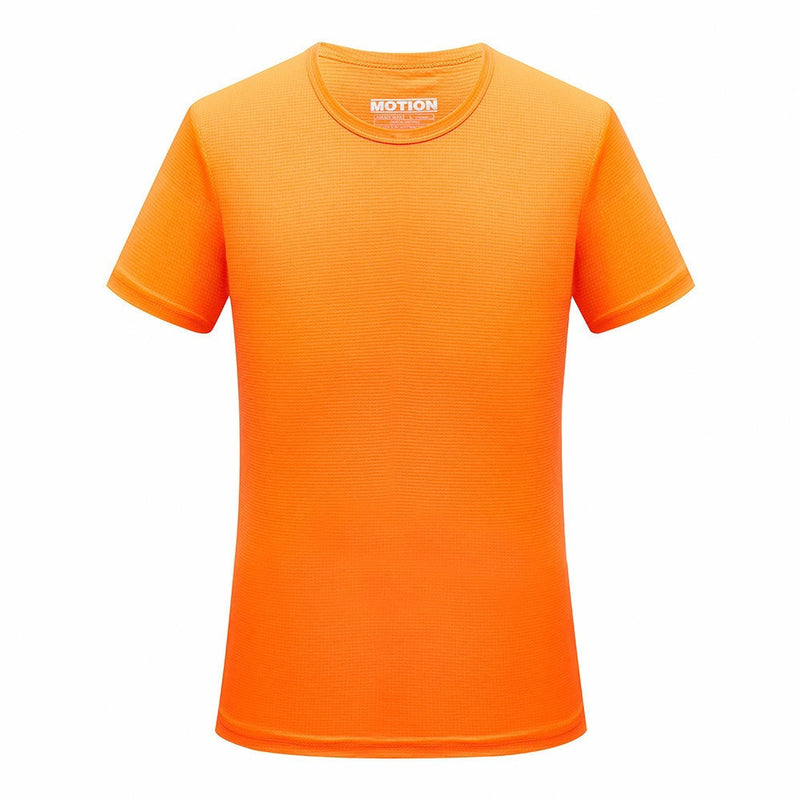 Men Quick Dry T Shirt Running Slim Fit Top Tees Solid Shirts