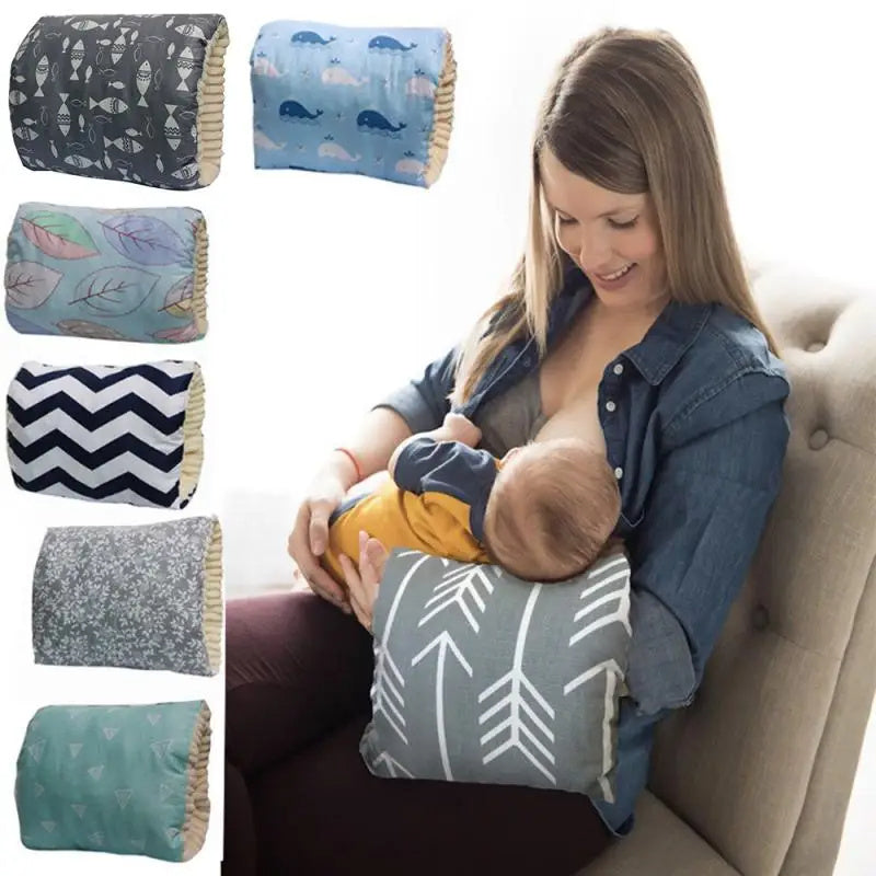 Buy Adjustable Baby Cotton Nursing Arm Pillow | Chic Treasures

