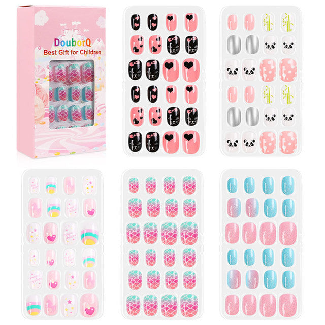 New Cartoon Candy Children's Nails